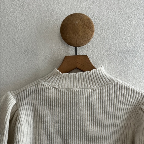 ASTR The Label Floral Mock Neck Sweater - Picture 5 of 10